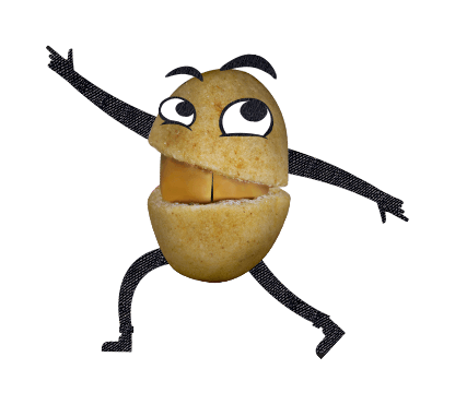 crunchy peanut flavor berro on skateboard