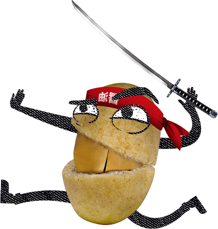 amendoim crokante sabor shoyu personagem